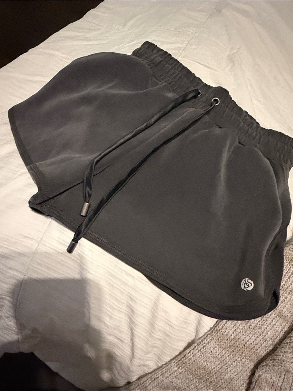 Altar'd State Black Athletic Drawstring Shorts